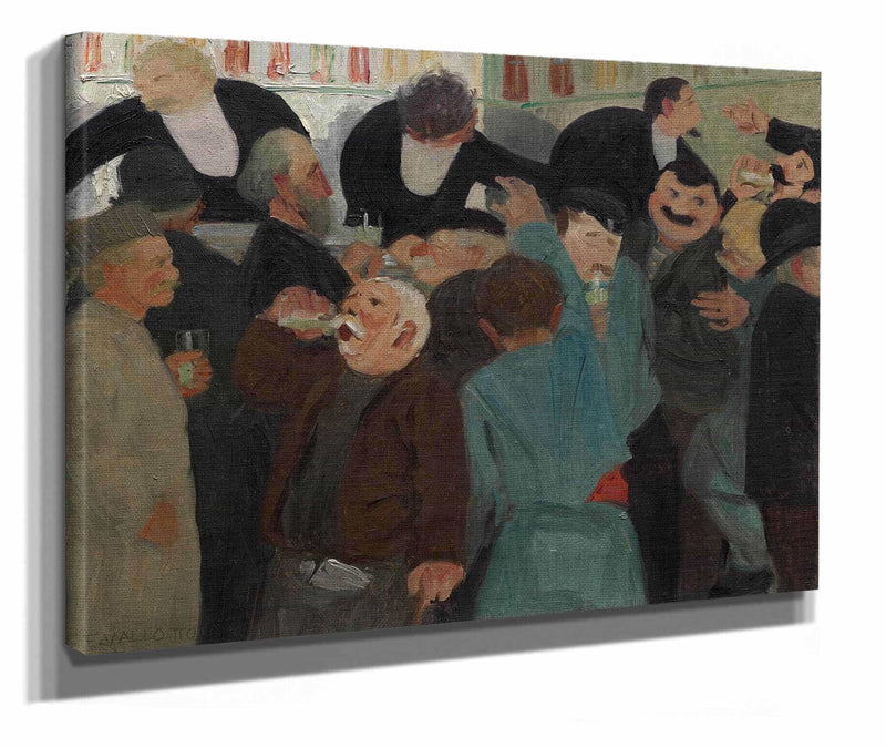 The Bistro by Felix Vallotton
