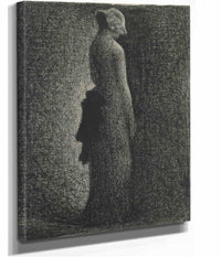The Black Bow by Georges Seurat