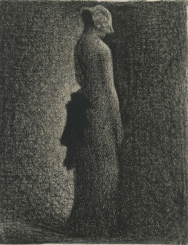 The Black Bow by Georges Seurat
