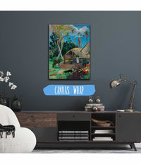 The Black Pigs by Paul Gauguin