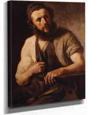 The Blacksmith by Franz Von Defregger