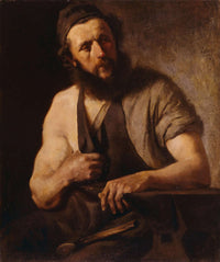 The Blacksmith by Franz Von Defregger