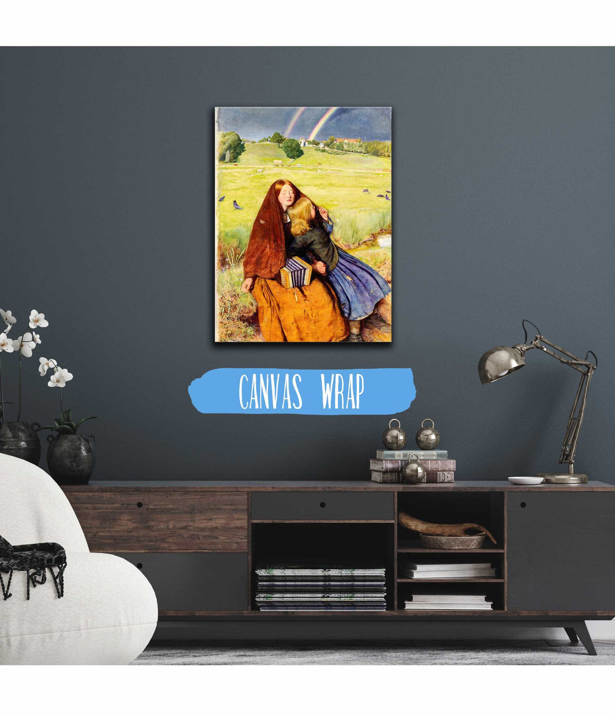 The Blind Girl by Sir John Everett Millais