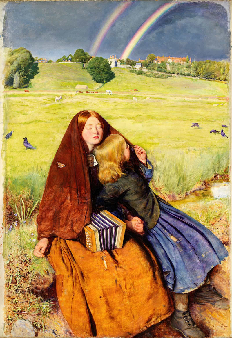 The Blind Girl by Sir John Everett Millais