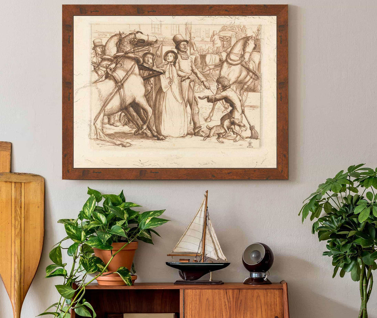 The Blind Man by Sir John Everett Millais