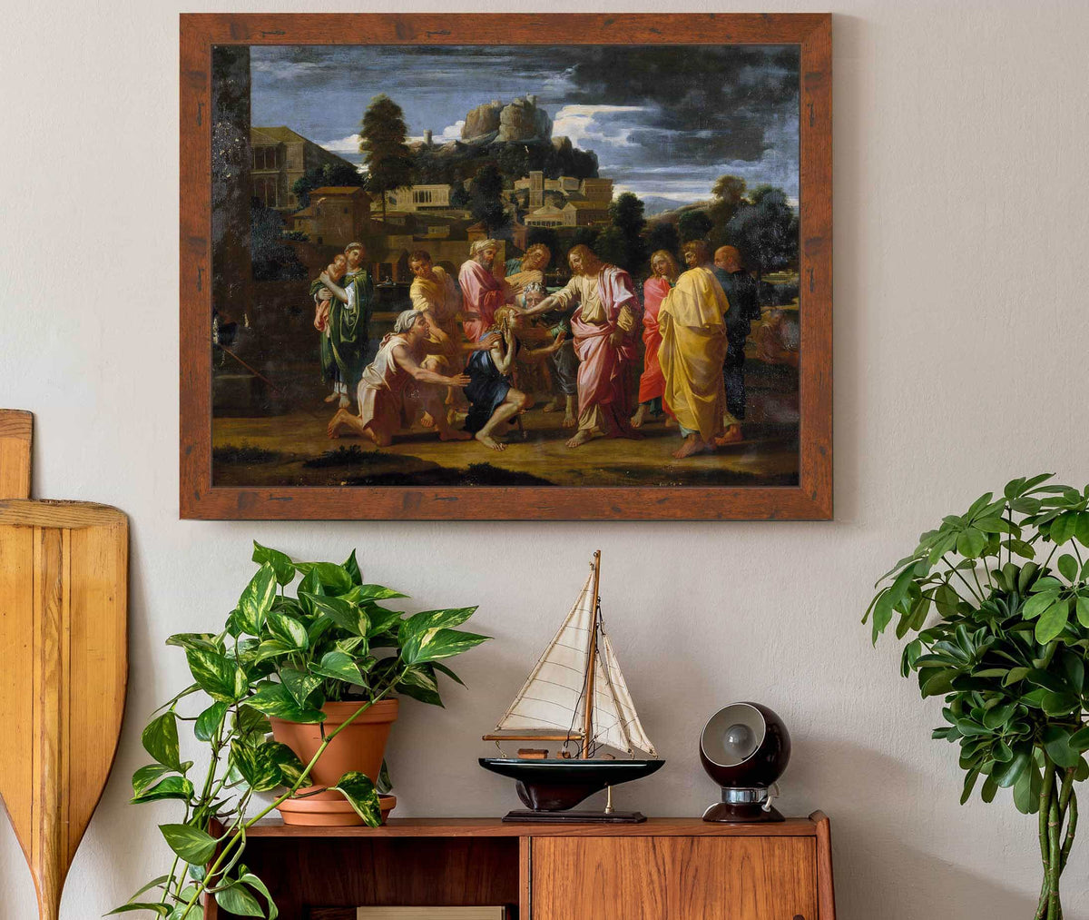 The Blind Men Of Jericho by Nicolas Poussin