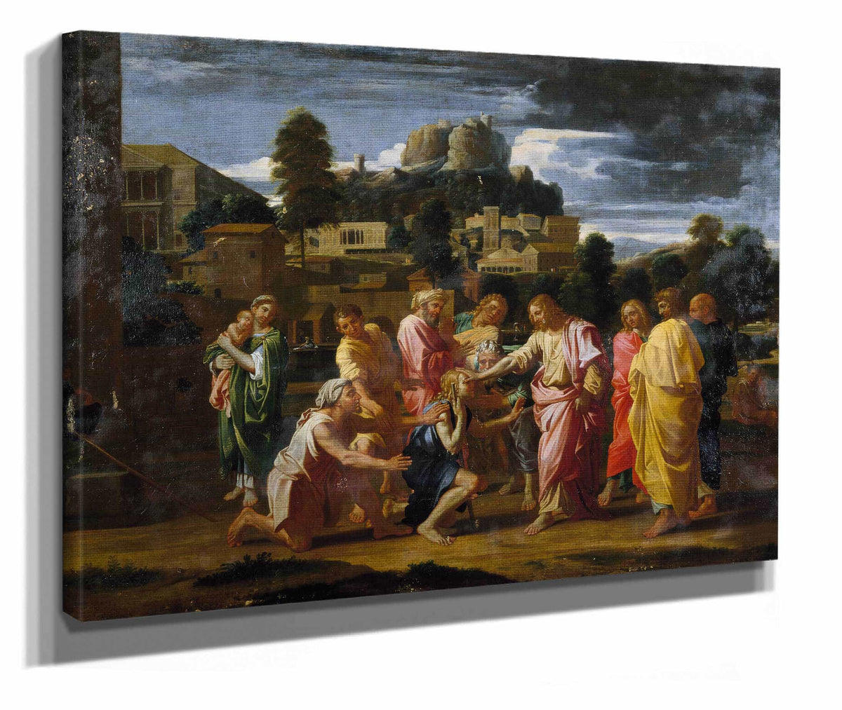 The Blind Men Of Jericho by Nicolas Poussin