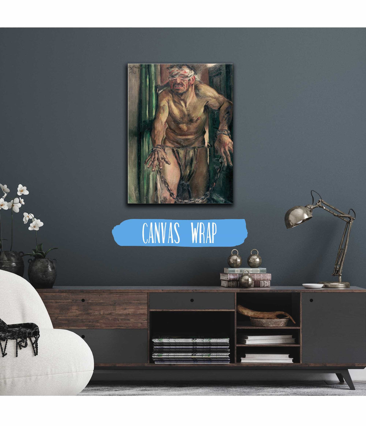 The Blinded Samson by Lovis Corinth