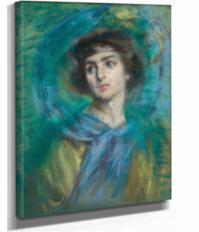 The Blue Scarf by Alice Pike Barney
