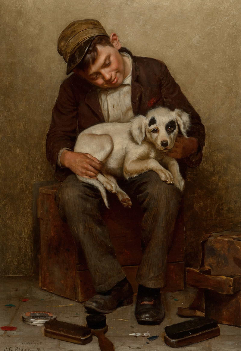 The Bootblacks Best Friend by John George Brown
