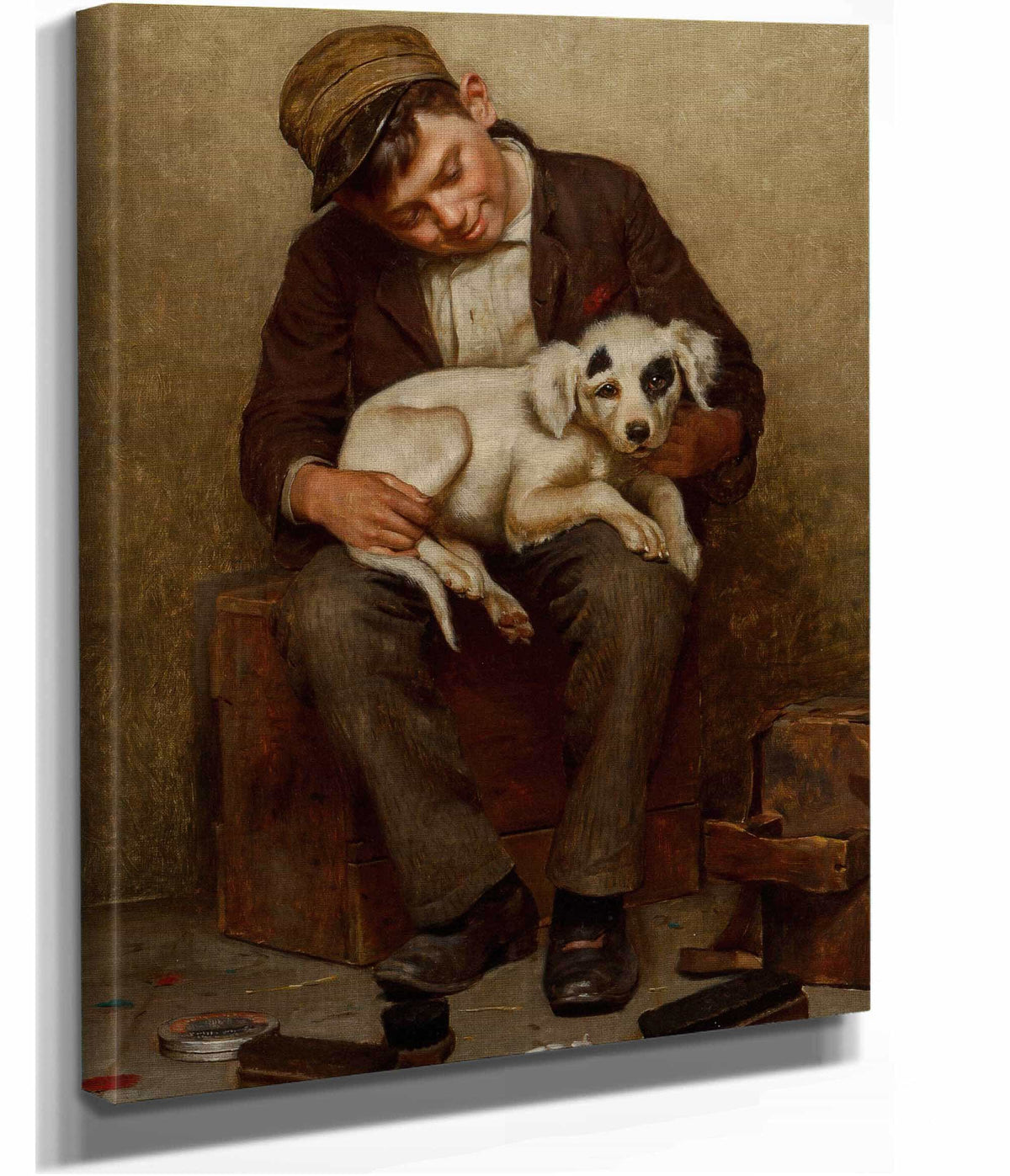 The Bootblacks Best Friend by John George Brown
