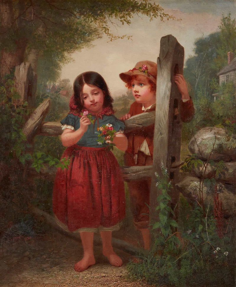 The Bouquet by John George Brown