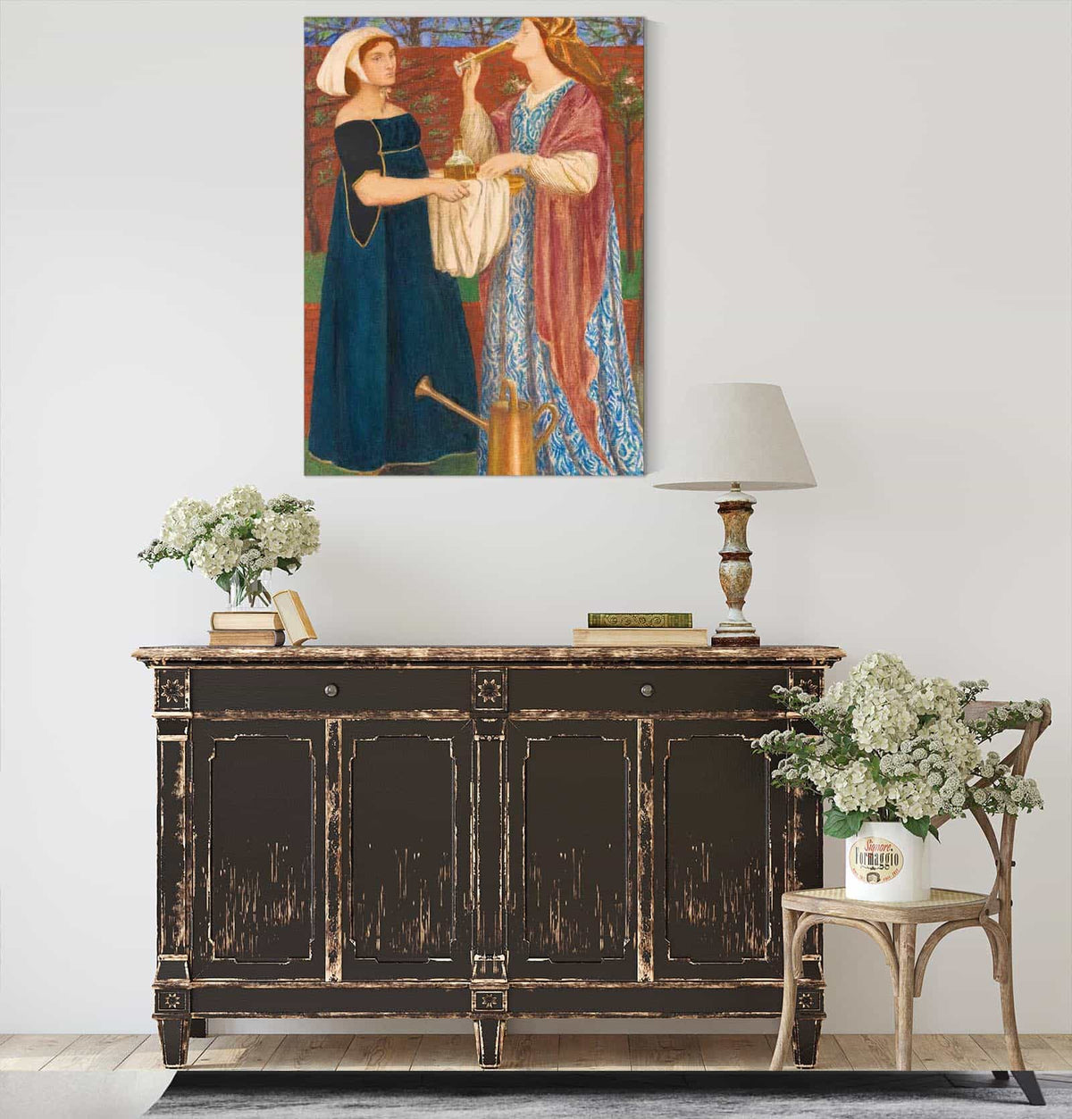 The Bower Garden by Dante Gabriel Rossetti