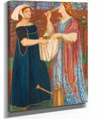 The Bower Garden by Dante Gabriel Rossetti