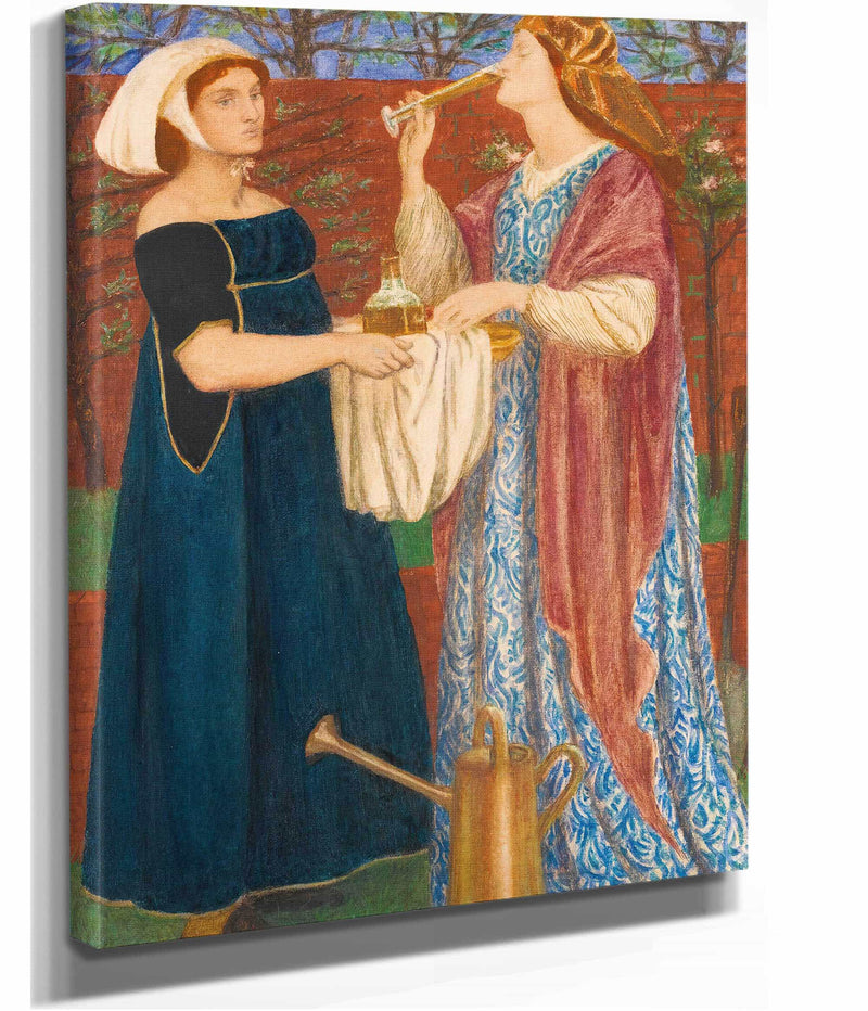 The Bower Garden by Dante Gabriel Rossetti