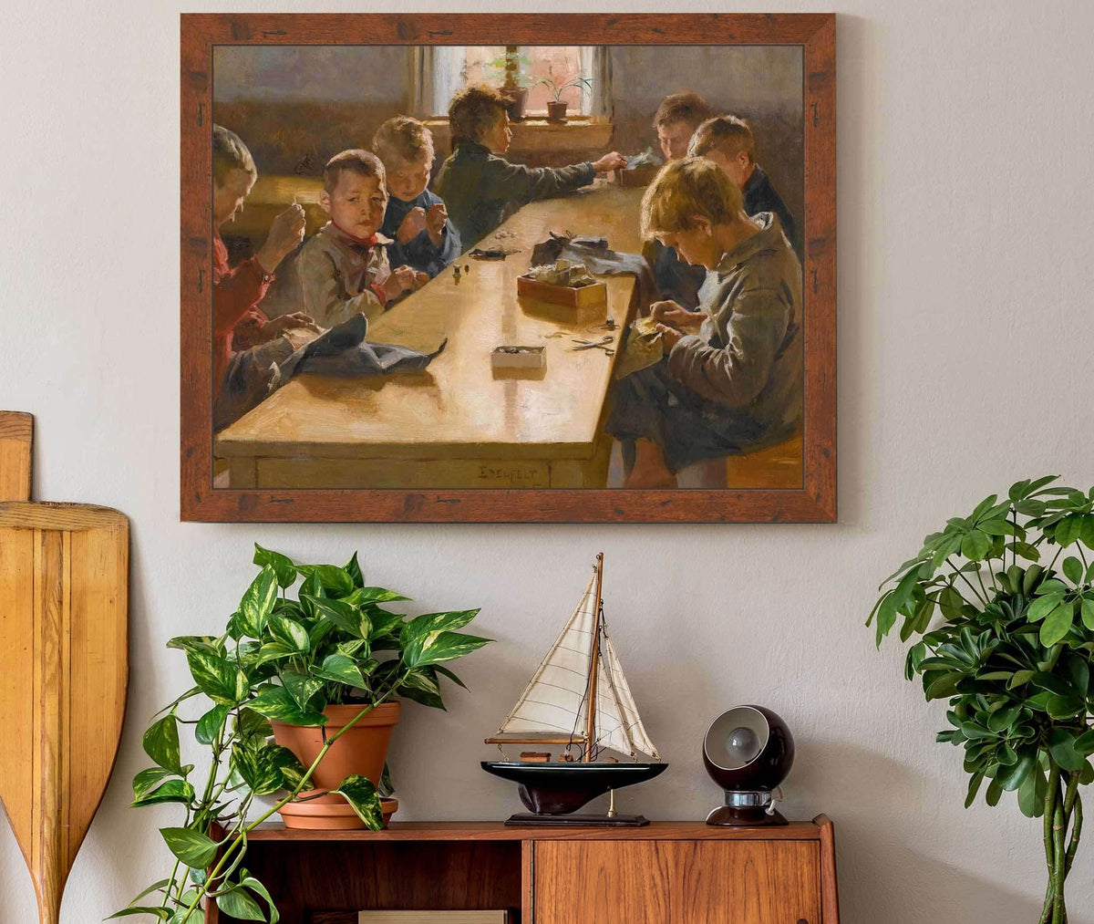 The Boys Workhouse Helsinki by Albert Edelfelt