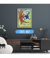 The Branches Bent Down And Twined Around Him by William Wallace Denslow