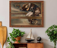 The Briar Rose Series Study For The Garden Court V by Sir Edward Coley Burne Jones