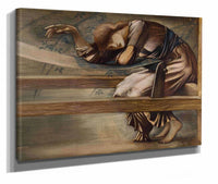 The Briar Rose Series Study For The Garden Court V by Sir Edward Coley Burne Jones