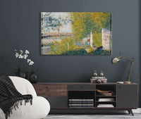 The Bridge At Bineau by Georges Seurat