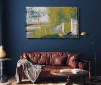 The Bridge At Bineau by Georges Seurat