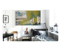 The Bridge At Bineau by Georges Seurat