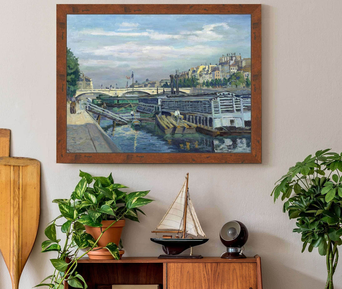 The Bridge Of Louis Philippe by Armand Guillaumin