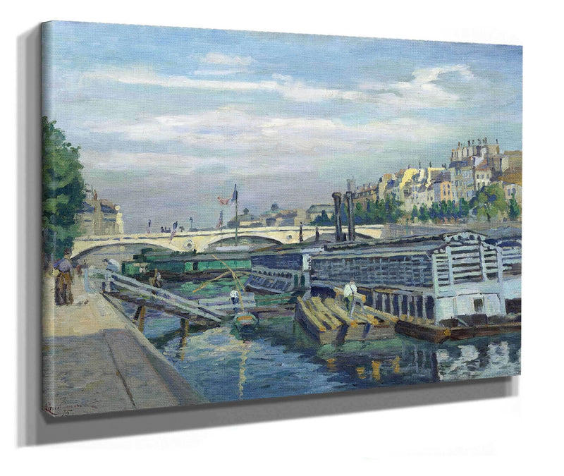 The Bridge Of Louis Philippe by Armand Guillaumin