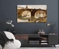 The Bridges Florence by Frank Duveneck