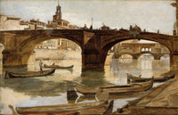 The Bridges Florence by Frank Duveneck