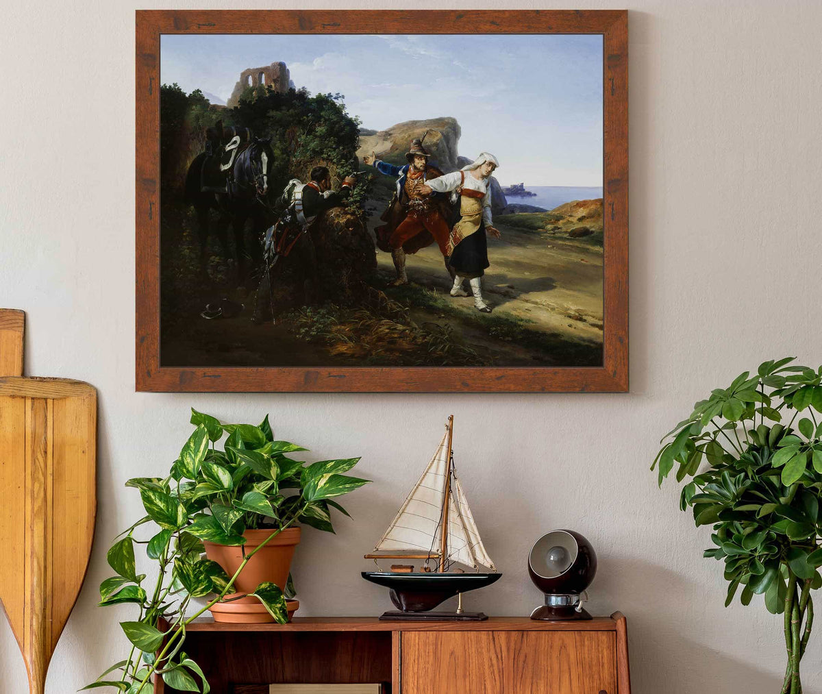 The Brigand Betrayed by Horace Vernet