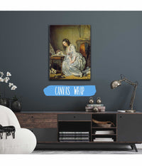 The Broken Mirror  by Jean Baptiste Greuze