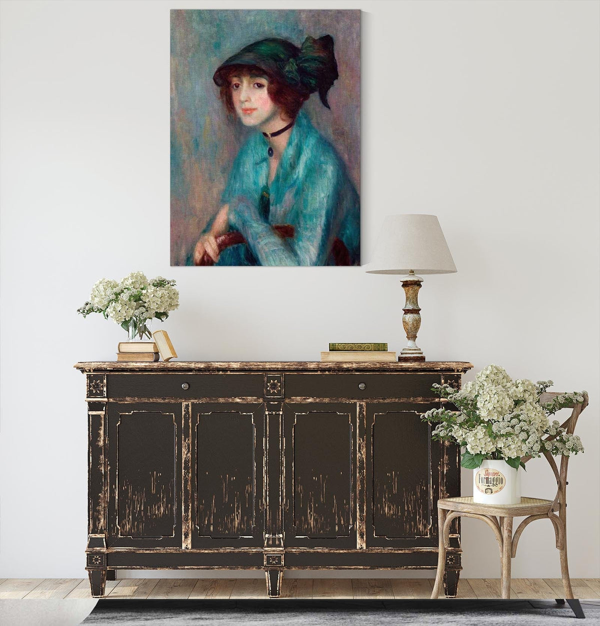 The Brunette by William James Glackens