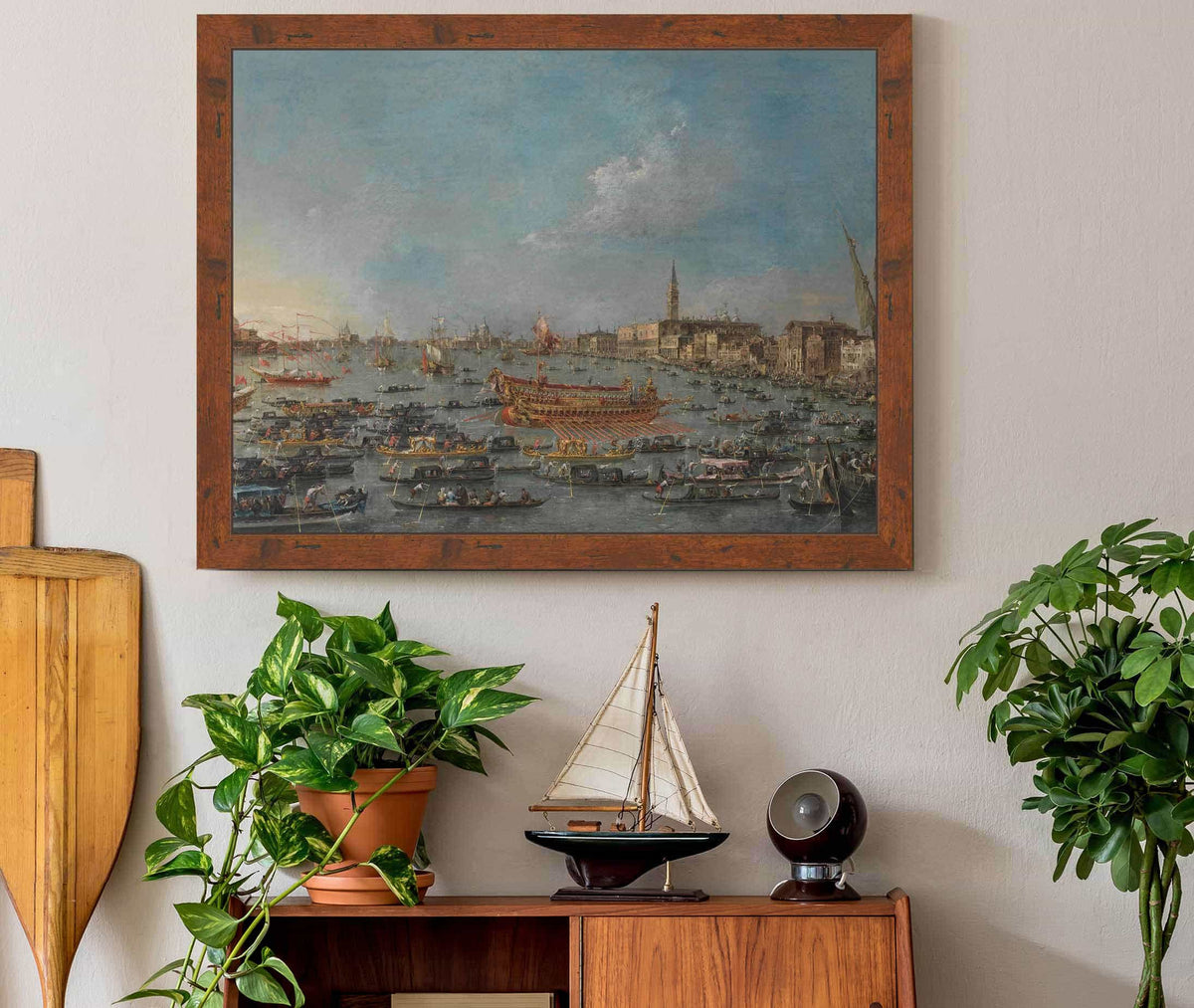 The Bucintoro Festival Of Venice by Francesco Guardi