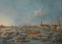 The Bucintoro Festival Of Venice by Francesco Guardi