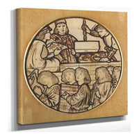 The Building Of The Temple by Sir Edward Coley Burne Jones