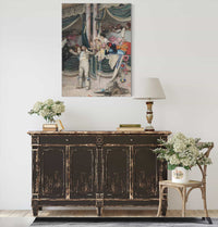 The Bullfighters Adoring Crowd by Jehan Georges Vibert