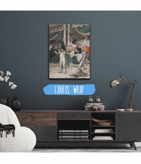 The Bullfighters Adoring Crowd by Jehan Georges Vibert