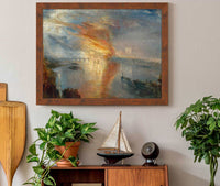 The Burning Of The Houses Of Lords And Commons October by Joseph Mallord William Turner