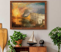 The Burning Of The Houses Of Lords And Commons October by Joseph Mallord William Turner