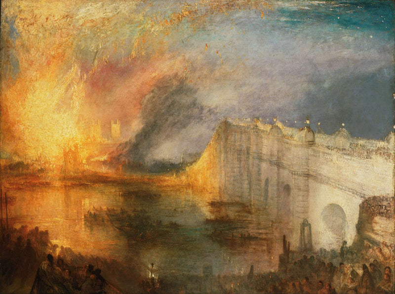 The Burning Of The Houses Of Lords And Commons October by Joseph Mallord William Turner