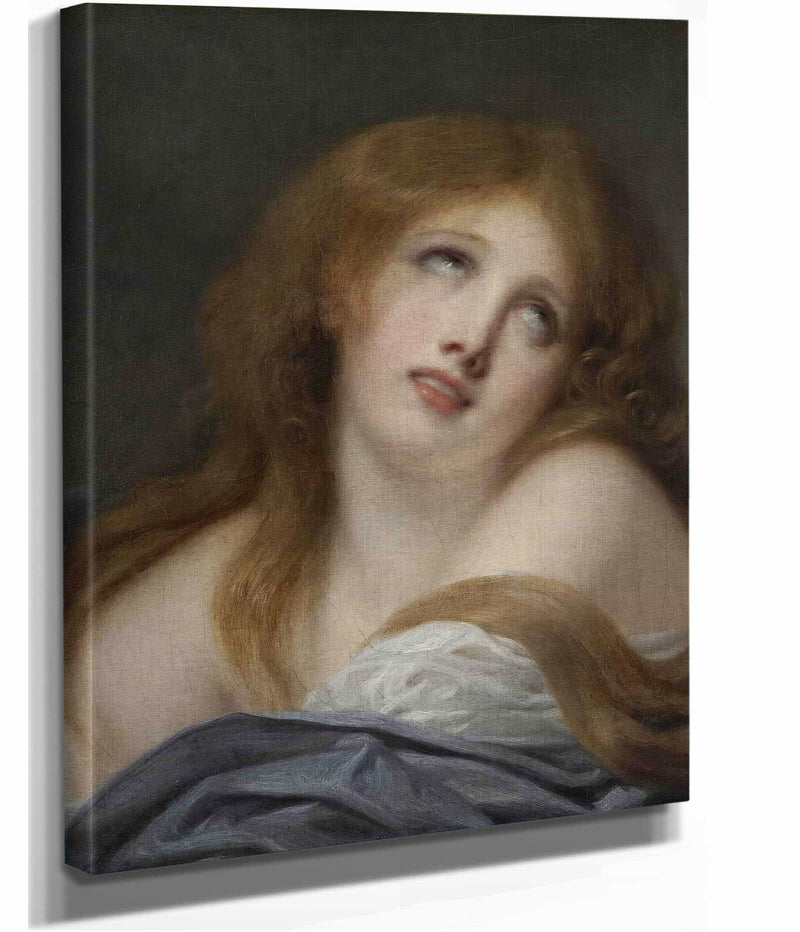 The Bust Of A Young Girl Called Virginie by Jean Baptiste Greuze