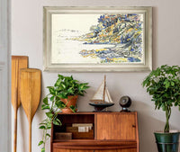 The Calanque At Saint Tropez by Paul Signac