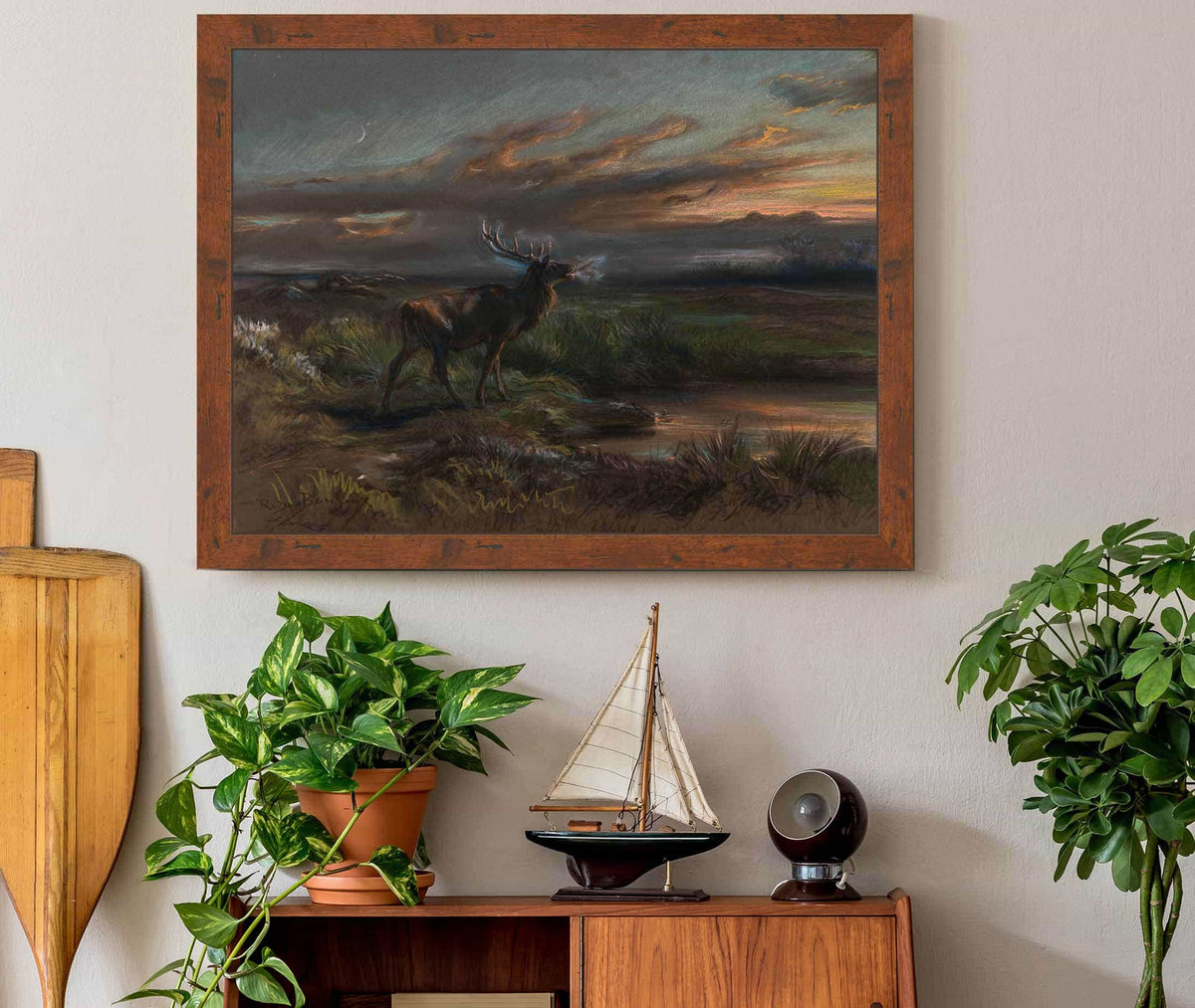 The Call Of The Stag S by Rosa Bonheur