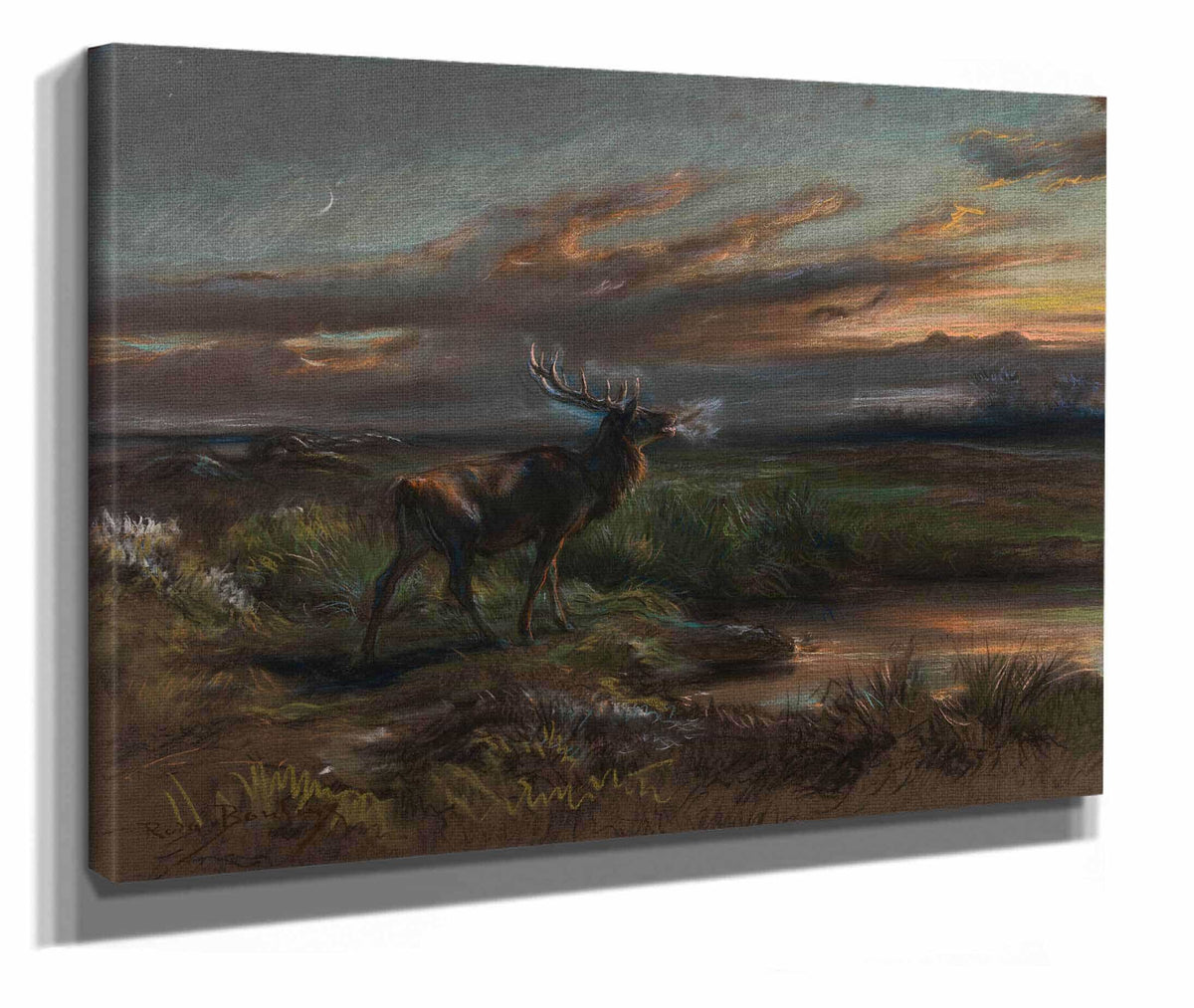 The Call Of The Stag S by Rosa Bonheur