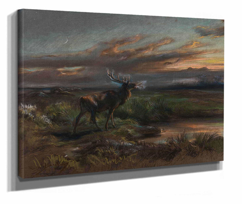 The Call Of The Stag S by Rosa Bonheur