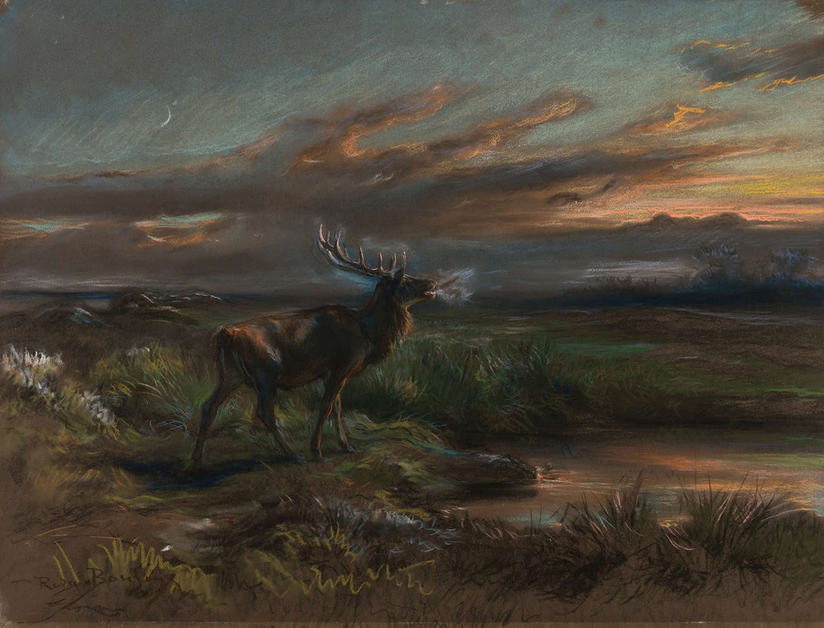 The Call Of The Stag S by Rosa Bonheur