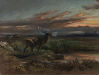 The Call Of The Stag S by Rosa Bonheur