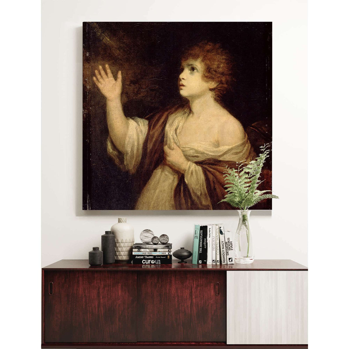 The Calling Of Samuel by Sir Joshua Reynolds