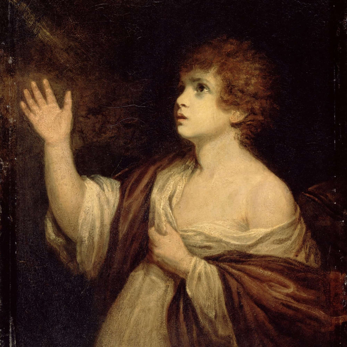 The Calling Of Samuel by Sir Joshua Reynolds